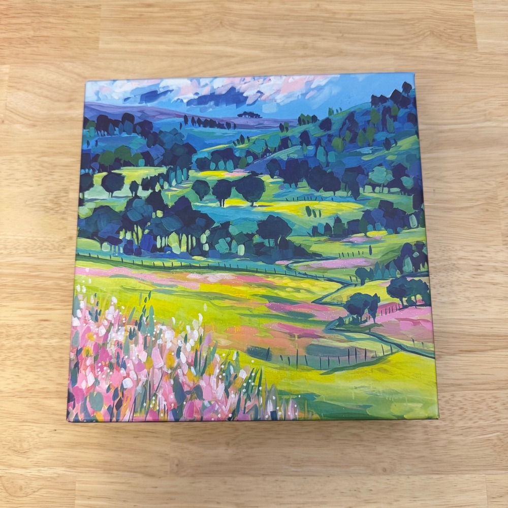 Galison Painted Hills 500 Piece Jigsaw‎ Puzzle Clair Bremner complete